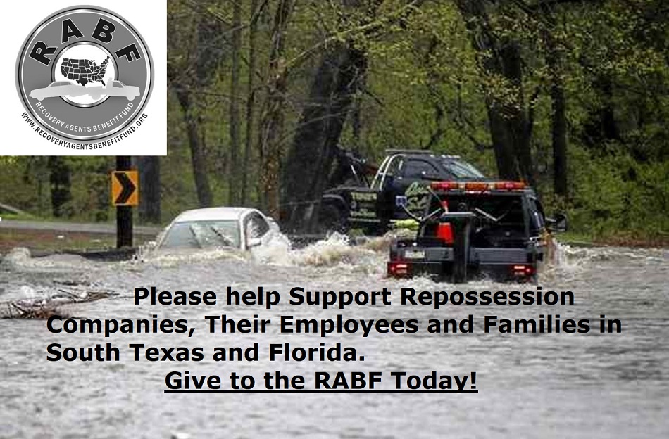 RABF to Manage Hurricane Relief Fundraising for Repossession Industry