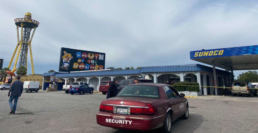 Woman opens fire during repossession at "South of the Border"