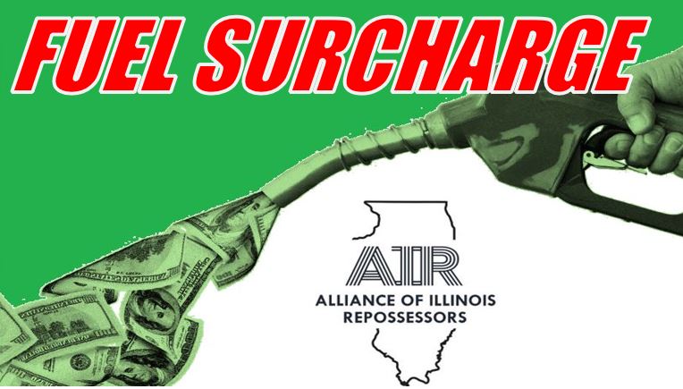 Alliance of Illinois Repossessors enforcing fuel surcharges