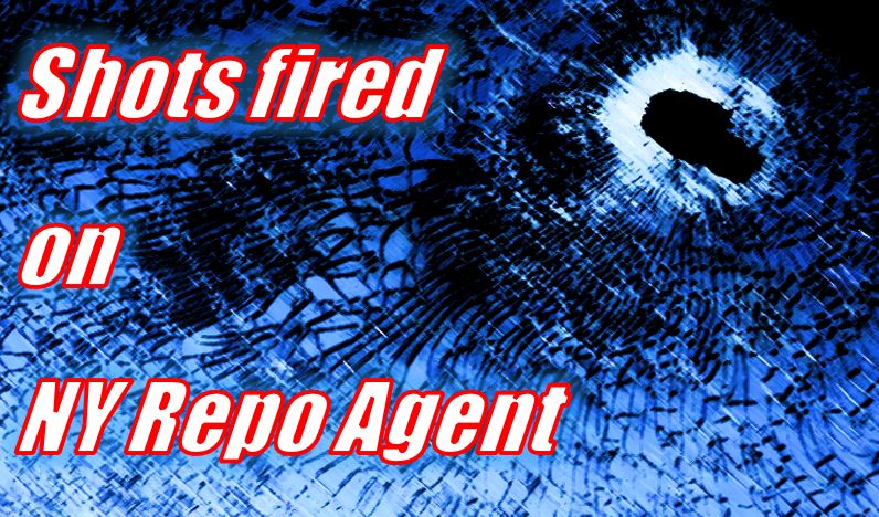 Shots fired on NY Repo Agent