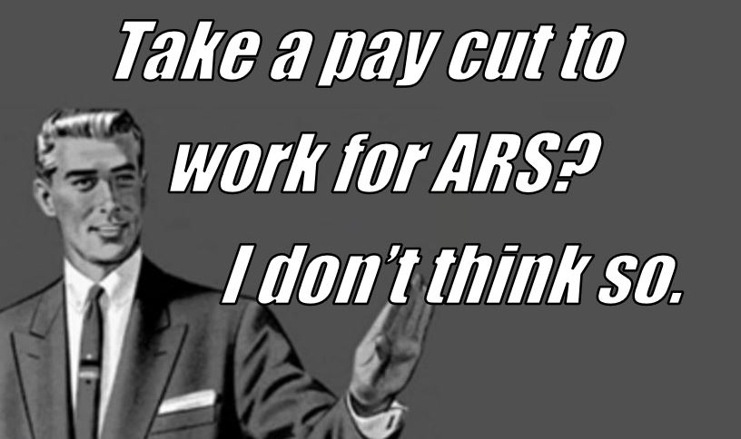 An agency letter to ARS – I don’t think so…