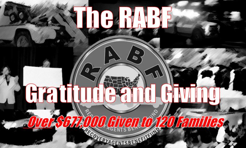 The RABF – Gratitude and Giving
