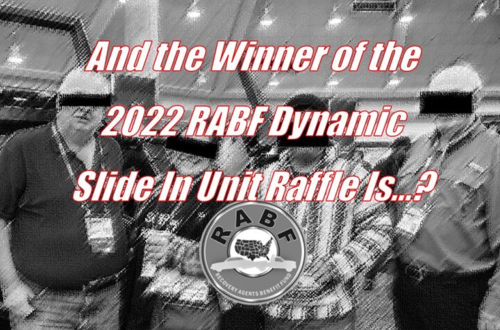 And the Winner of the 2022 RABF Dynamic Slide In Unit Raffle Is…?