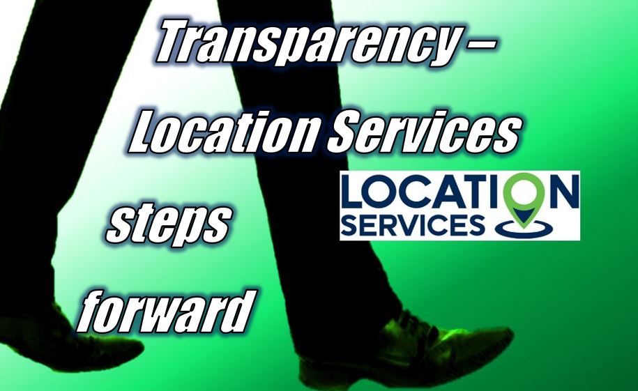 Transparency – Location Services steps forward