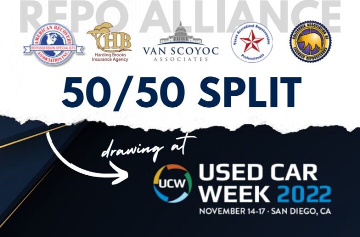 ENTER NOW! For the Repo Alliance 50/50 drawing