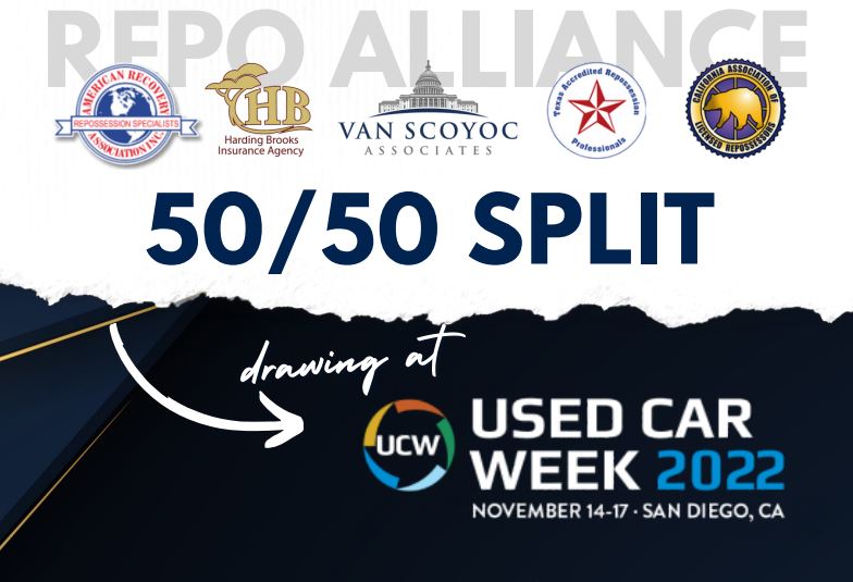 ENTER NOW! For the Repo Alliance 50/50 drawing