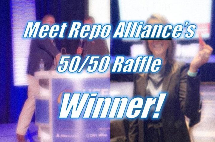 Meet Repo Alliance’s 50/50 Raffle Winner!