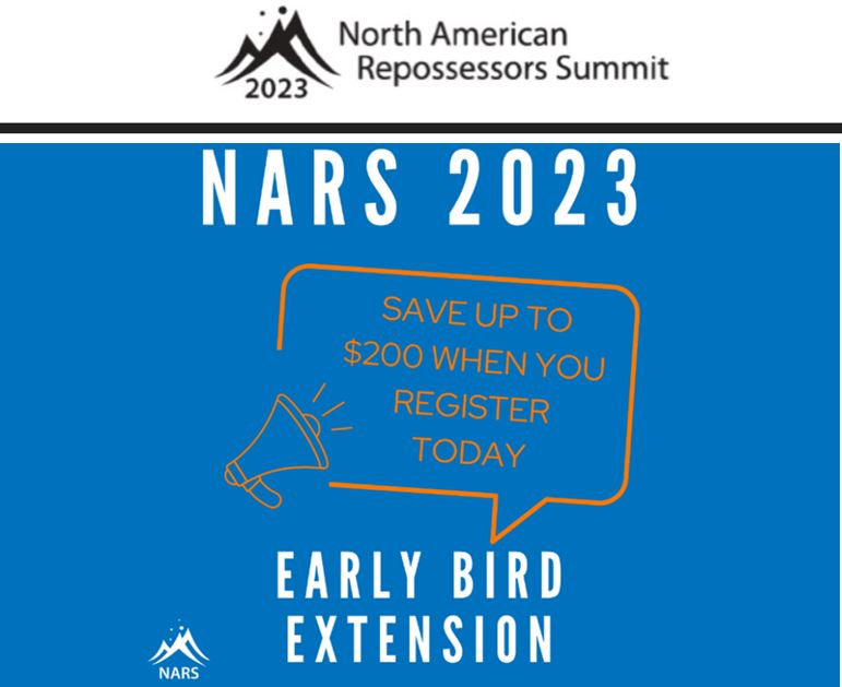 NARS Early Bird Registration Extension!