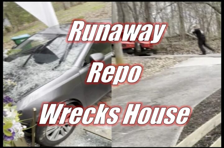 Runaway Repo Wrecks House - Family of Six Left Homeless