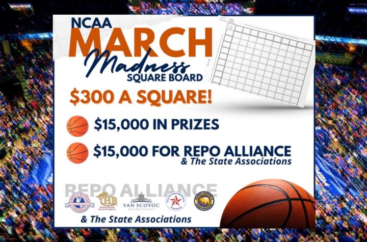 Repo Alliance March Madness Squares Up for Grabs