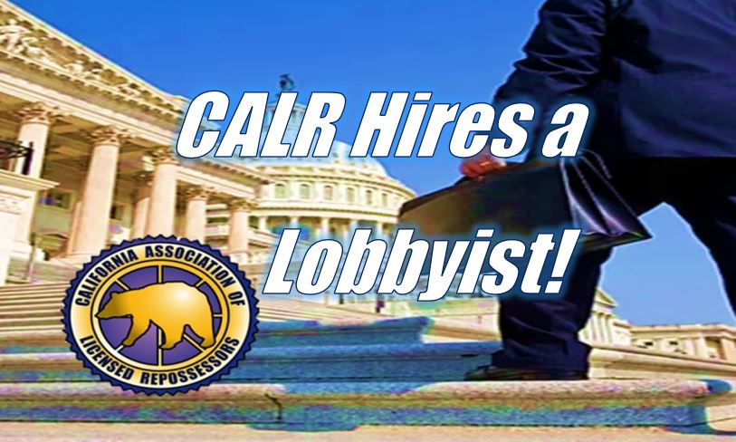 CALR Hires a Lobbyist!