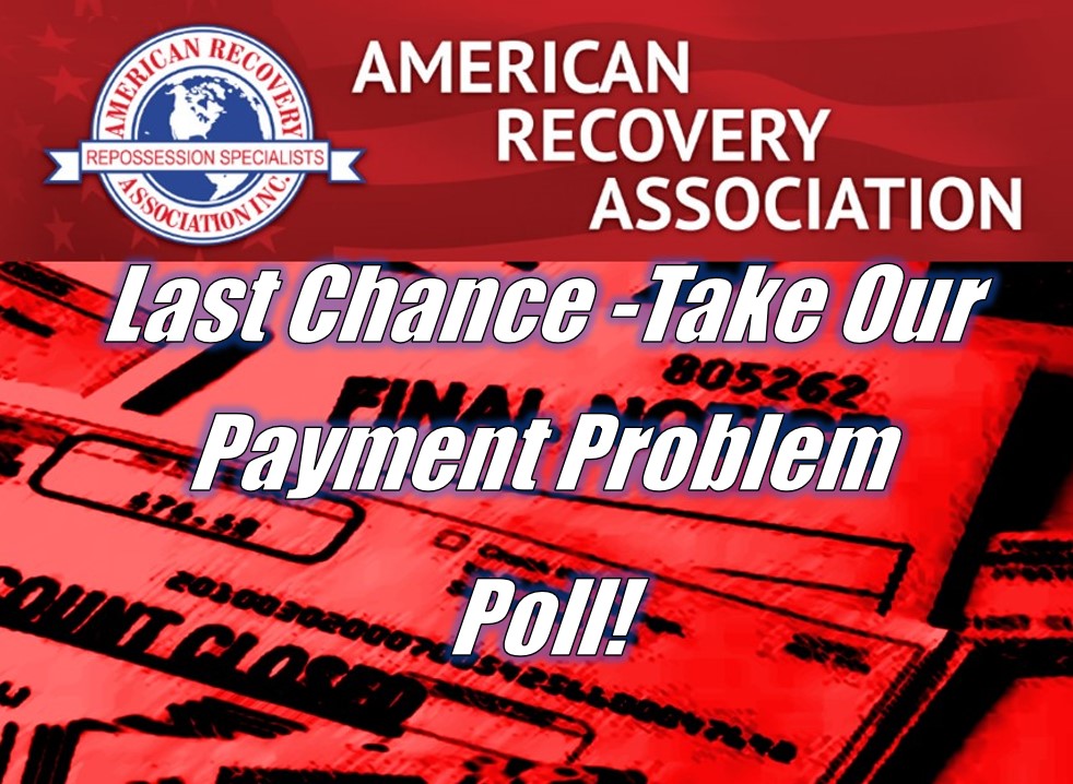 Last Chance to Take Our Persistent Payment Problem Poll!