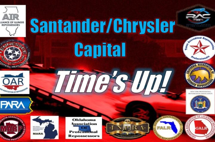 Santander/Chrysler Capital- Time’s Up!