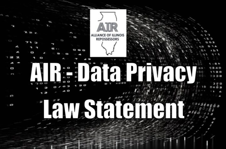 AIR - Data Privacy Law Statement