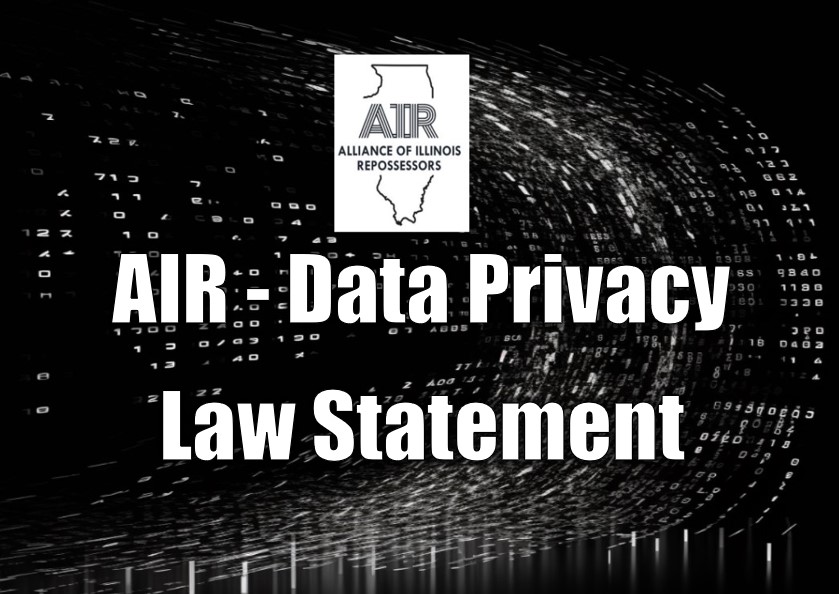 AIR - Data Privacy Law Statement