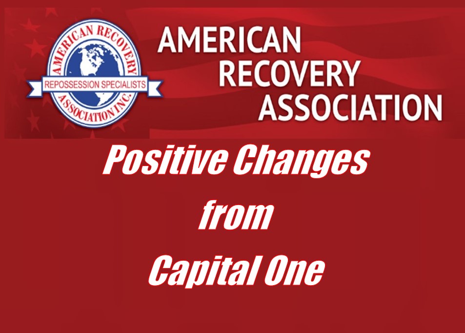 Positive Changes from Capital One