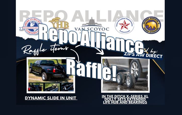 Repo Alliance Raffle *** Slide-in Unit & Dolly Set