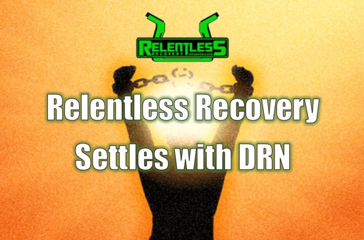 Relentless Recovery Enters into a Settlement Agreement with Digital Recognition Network
