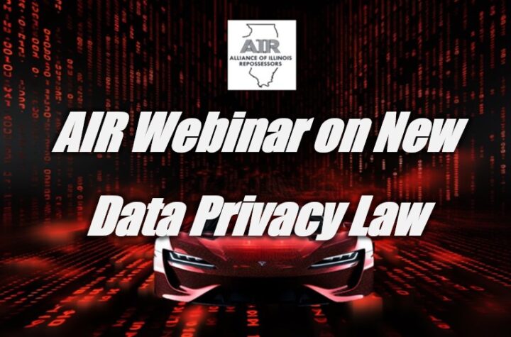 AIR Webinar on New Data Privacy Law