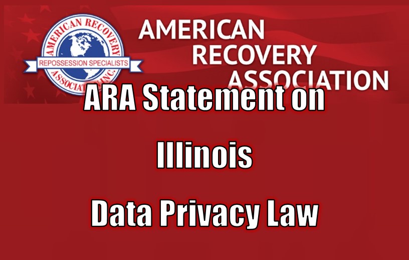 ARA Statement on Illinois Data Privacy Law