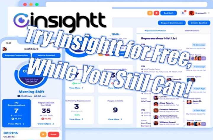 Try Insightt For Free While You Can!