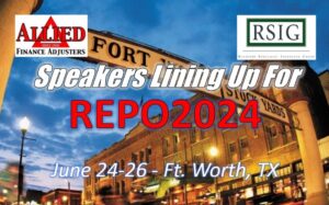Speakers Lining Up for REPO2024