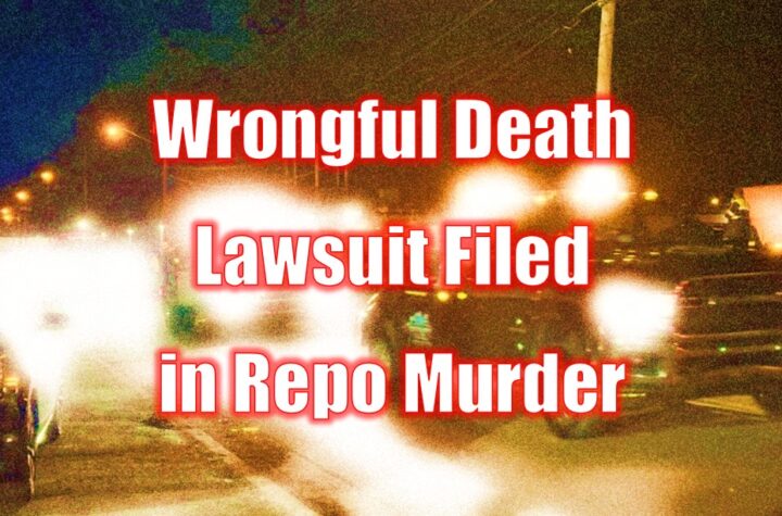 Wrongful Death Lawsuit Filed in Repo Murder