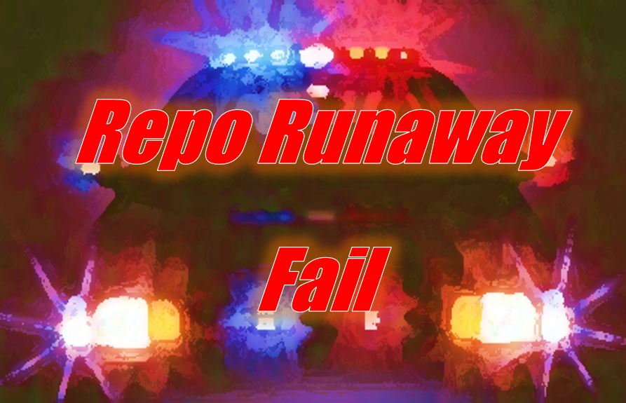 Reckless Repo Runaway Leads to Arrest