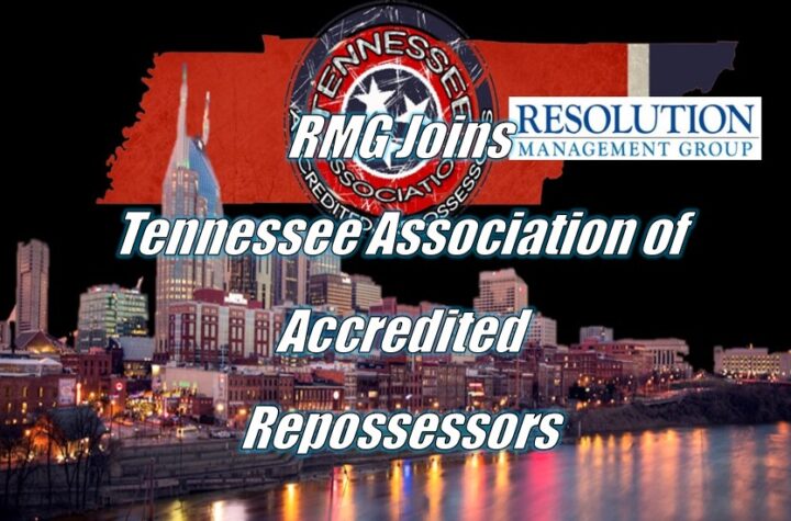 Resolution Management Group Joins Tennessee Association of Accredited Repossessors