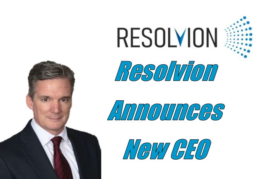 Resolvion Announces New CEO