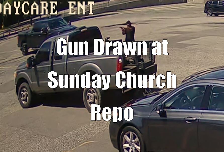 Gun Drawn at Sunday Church Repo
