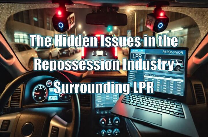 The Hidden Issues in the Repossession Industry Surrounding LPR