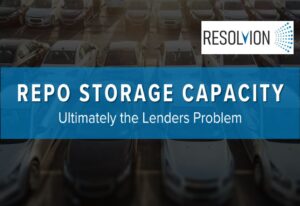 Repo Storage Capacity – Ultimately the Lenders Problem
