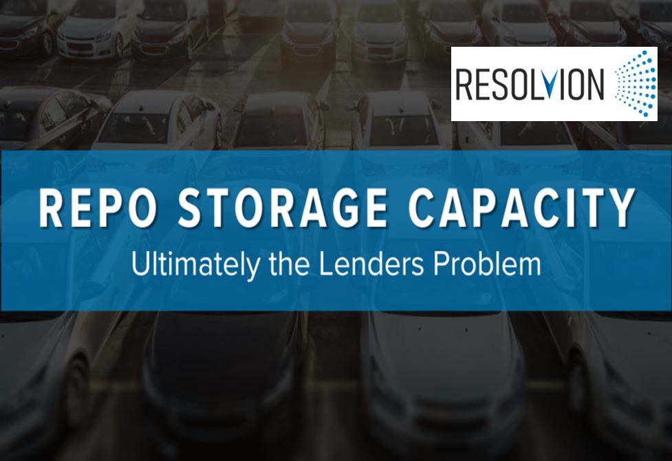 Repo Storage Capacity – Ultimately the Lenders Problem