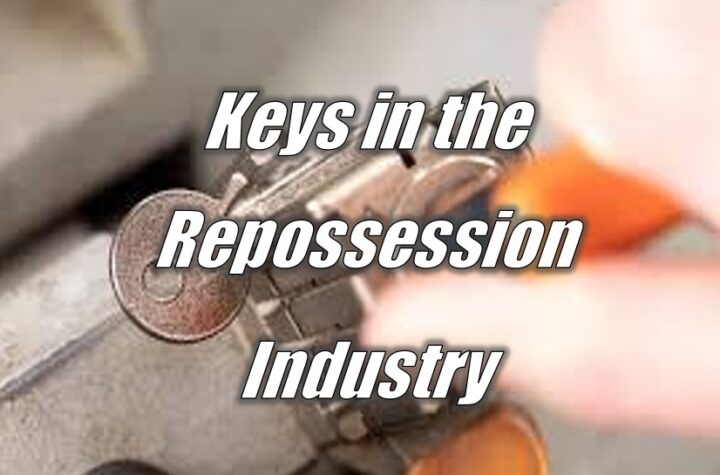 Keys in the Repossession Industry