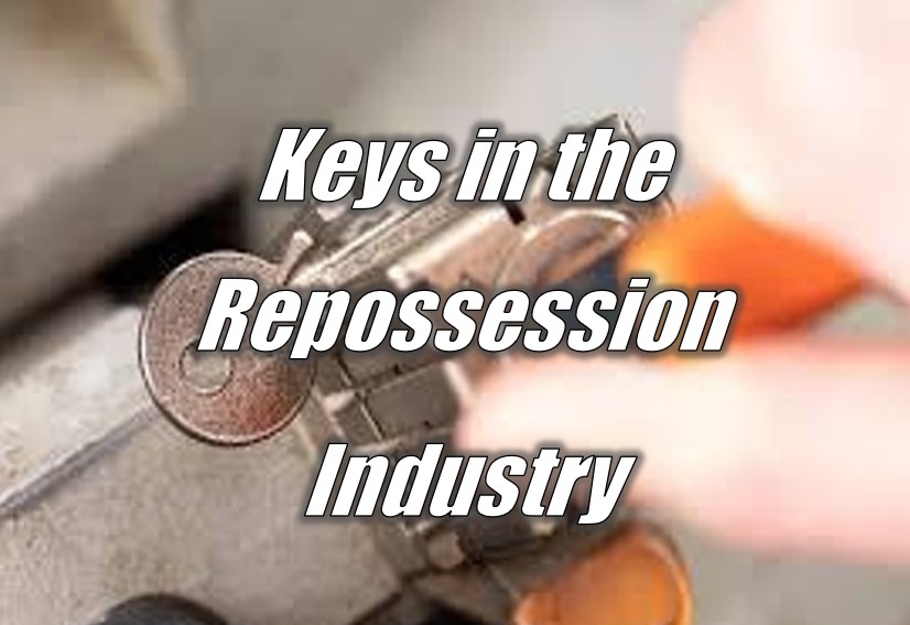 Keys in the Repossession Industry