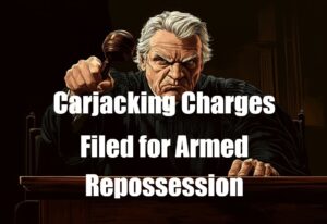 Carjacking Charges Filed for Armed Repossession