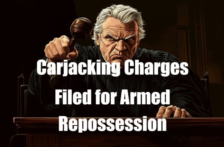 Carjacking Charges Filed for Armed Repossession