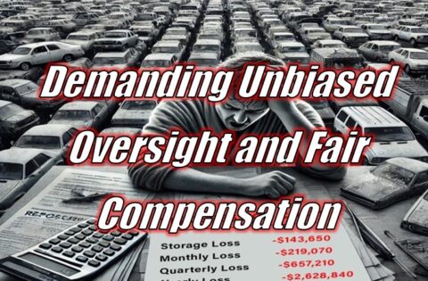 Demanding Unbiased Oversight and Fair Compensation in the Repossession Industry