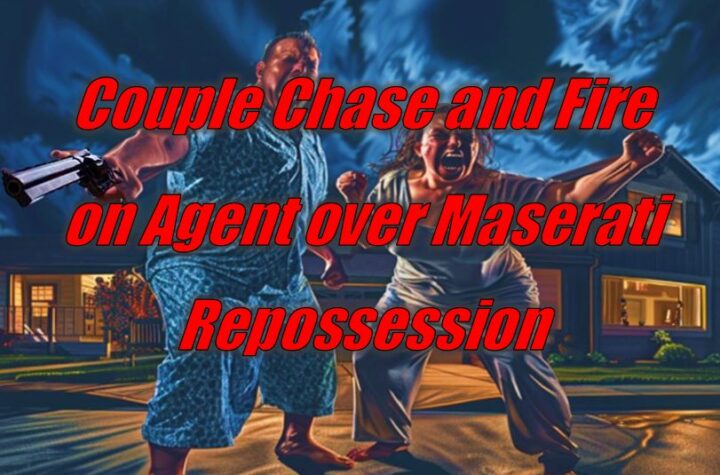 Couple Chase and Fire on Agent over Maserati Repossession