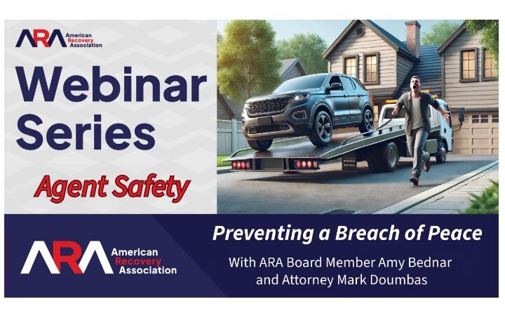 ARA Webinar - Agent Safety: Preventing a Breach of Peace 📣