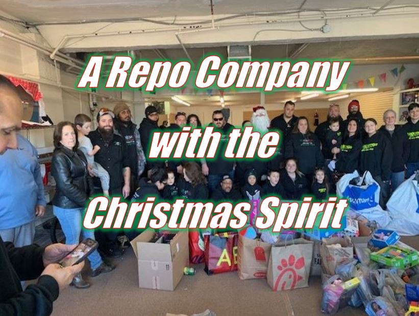 A Repo Company with the Christmas Spirit