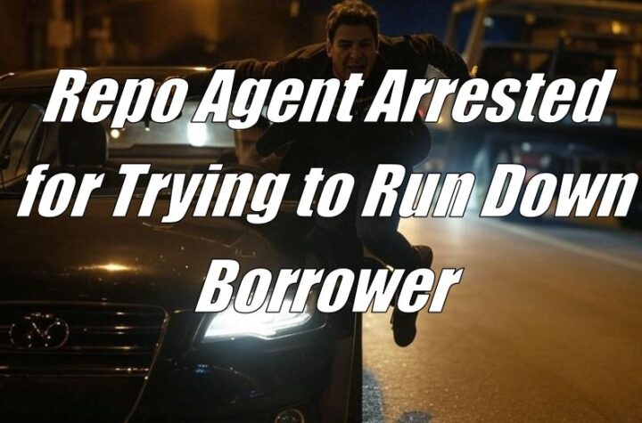 SC Repo Agent Arrested for Trying to Run Down Borrower