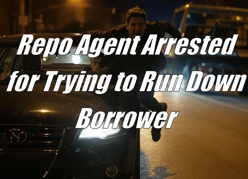 SC Repo Agent Arrested for Trying to Run Down Borrower