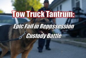 Tow Truck Tantrum: Epic Fail in Repossession Custody Battle