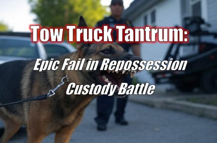 Tow Truck Tantrum: Epic Fail in Repossession Custody Battle