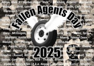 Today is Fallen Agents Day – 2025