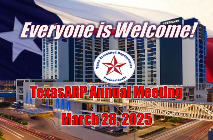 Everyone is Welcome at the TexasARP Annual Meeting 2025