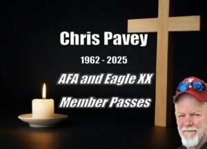 Chris Pavey – AFA and Eagle XX Member Passes