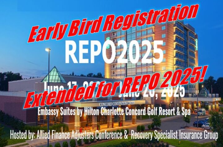 Early Bird Registration Extended for REPO 2025!